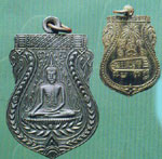 พระเหรียญ หลวงปู่บุญ วัดกลางบางแก้ว เหรียญพระพุทธชินราช เนื้อเงิน