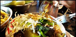 ขนมจีนน้ำยาสุดแซ่บ ร้านศิริชัย ตลาดนัดไนท์ห้วยขวาง รัชดาฯ