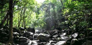 น้ำตกโป่งพระบาท จังหวัดเชียงราย