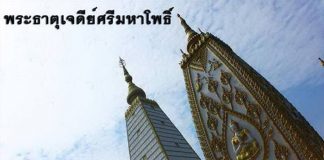 นมัสการพระธาตุเจดีย์ศรีมหาโพธิ์ วัดหนองบัว